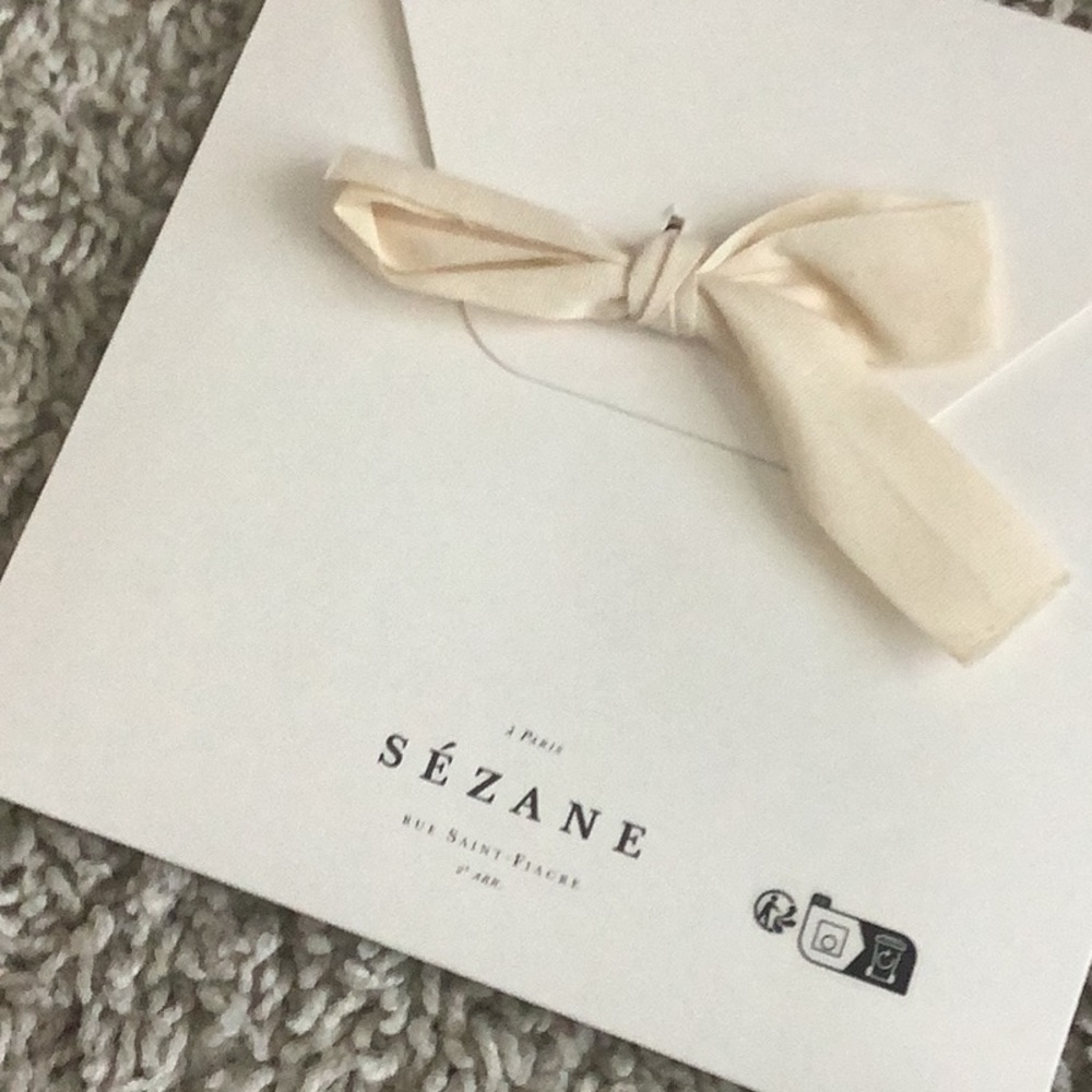 Sézane NEW- Floral Patterned Scarves Set - Picture 5 of 5